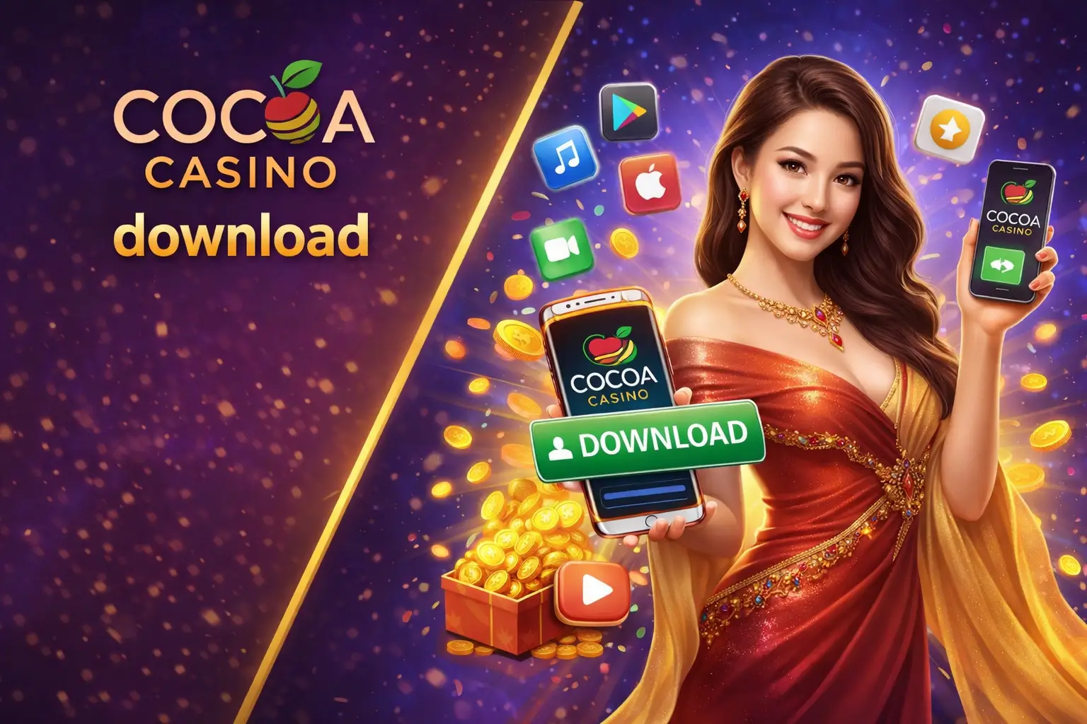 Cocoa Casino app download guide for Android and iOS