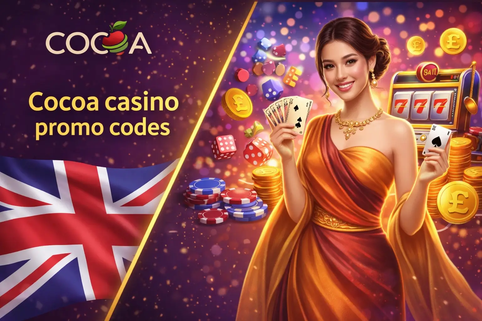 Cocoa Casino bonuses and promo codes for UK players